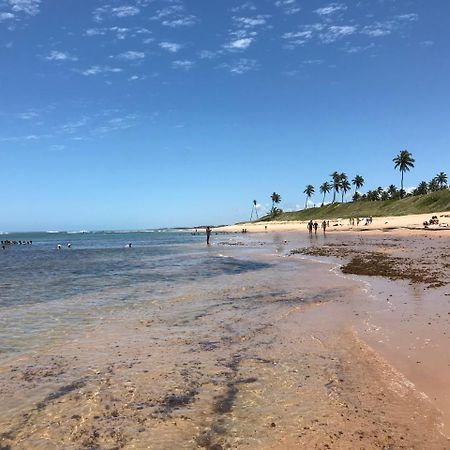 Flat Guarajuba Beira Da Praia Pe Na Areia Zewnętrze zdjęcie