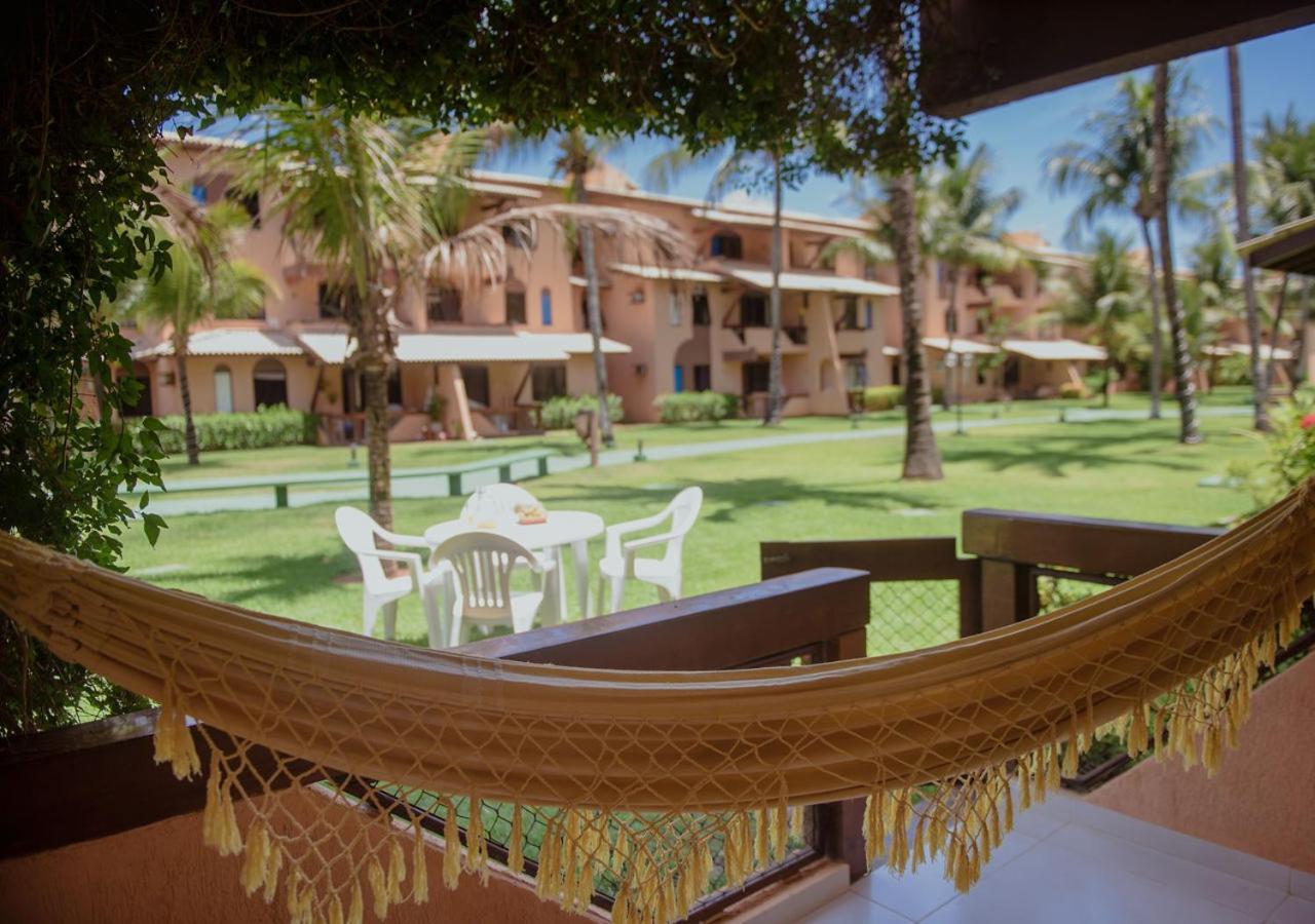 Flat Guarajuba Beira Da Praia Pe Na Areia Zewnętrze zdjęcie