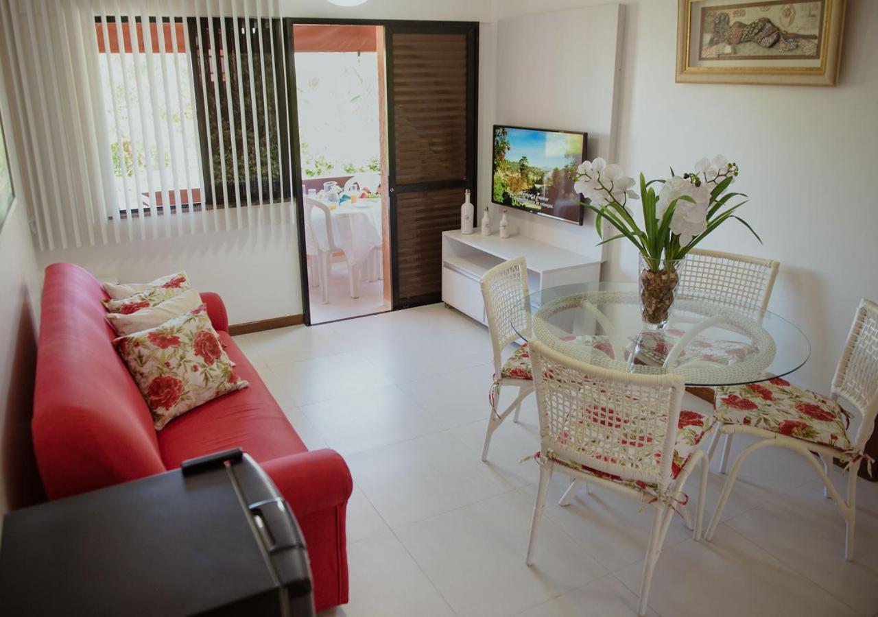 Flat Guarajuba Beira Da Praia Pe Na Areia Zewnętrze zdjęcie