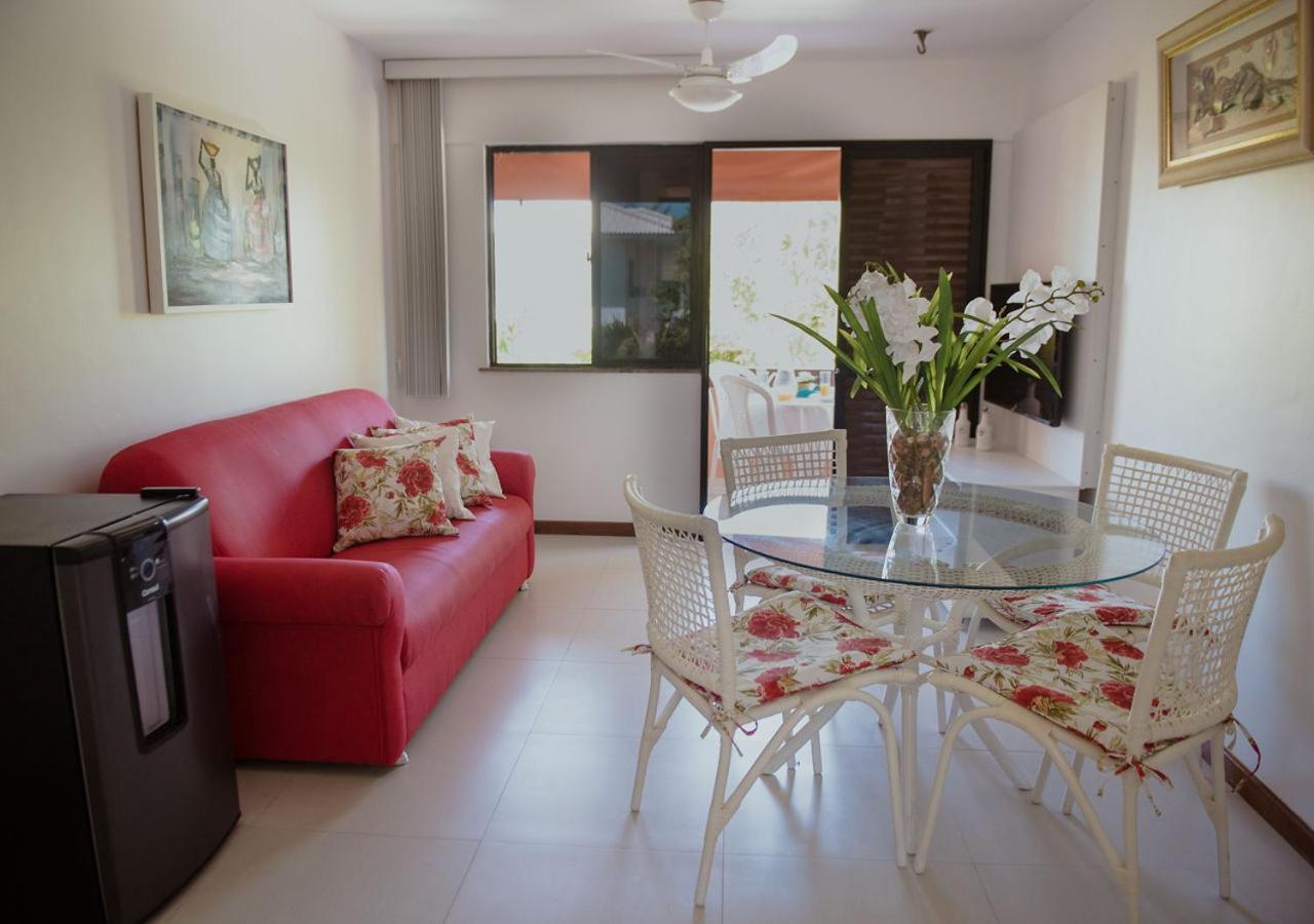 Flat Guarajuba Beira Da Praia Pe Na Areia Zewnętrze zdjęcie