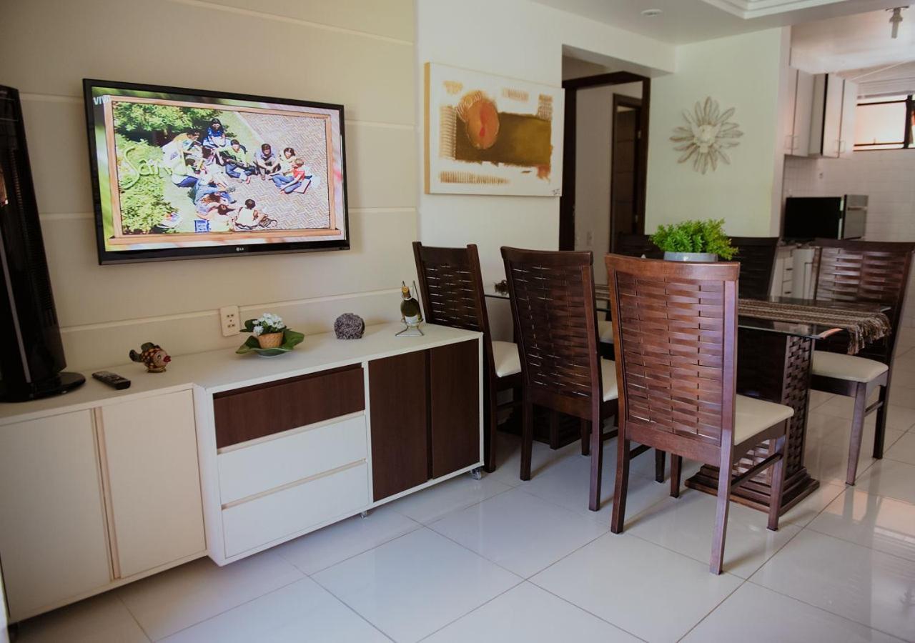 Flat Guarajuba Beira Da Praia Pe Na Areia Zewnętrze zdjęcie
