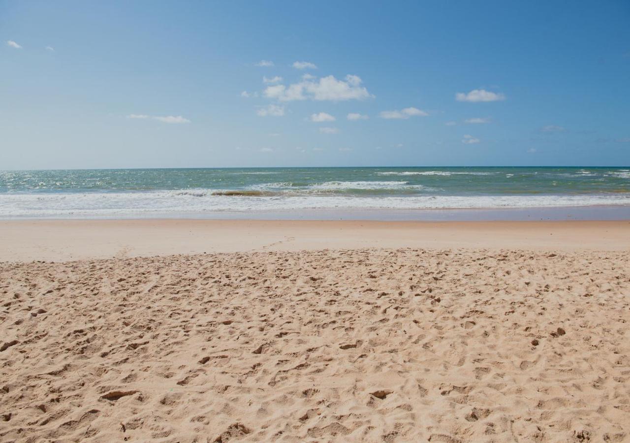 Flat Guarajuba Beira Da Praia Pe Na Areia Zewnętrze zdjęcie